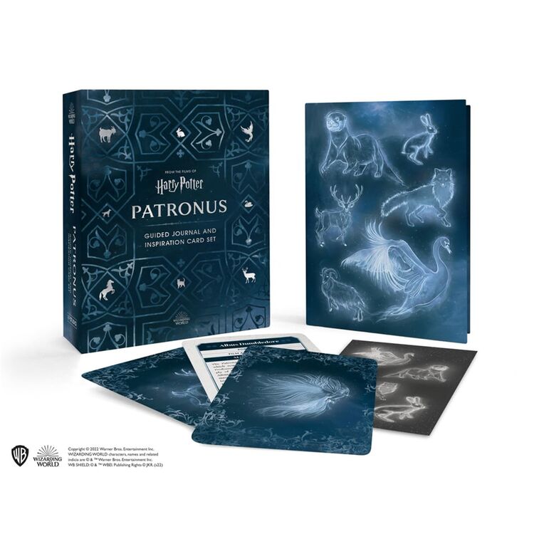 Product Harry Potter Patronus Guided Journal and Inspiration Card Set: Guided Journal and Correspondence Card Set image