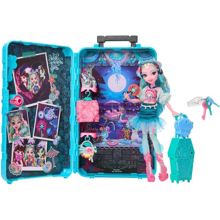Product Mattel Monster High Skulltimate Secrets: Destination Gore-geous Oasis - Lagoona Blue Doll (JDR51) image