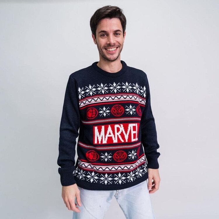 Product Marvel Logo Christmas Sweater image