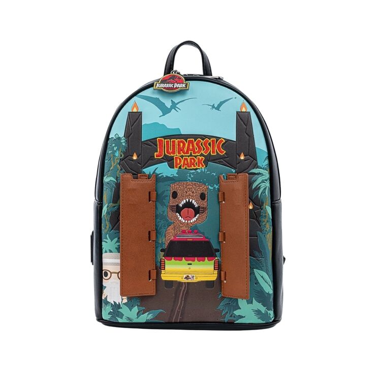 Product Loungefly Jurassic Park Gates Mini Backpack image