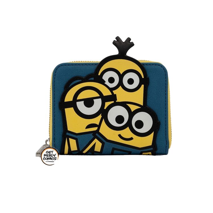 Product Loungefly Minions Triple Minion Wallet image