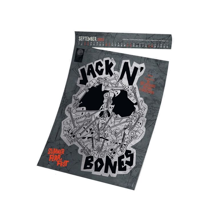 Product Disney Nightmare Before Christmas A3 Calendar 2022 image