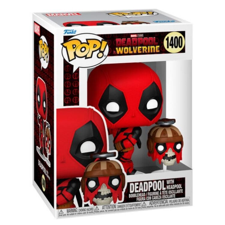 Product Φιγούρα Funko Pop! Deadpool & Wolverine (2024) - Deadpool with Headpool image