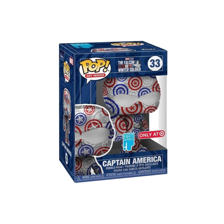 Product Funko Pop! Marvel Patriotic Age The Falcon And The Winter Soldier Captain America  (Special Edition) image