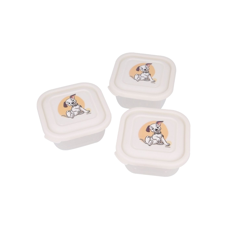 Product Disney 3 Pieces Set Square Snack  Containers image