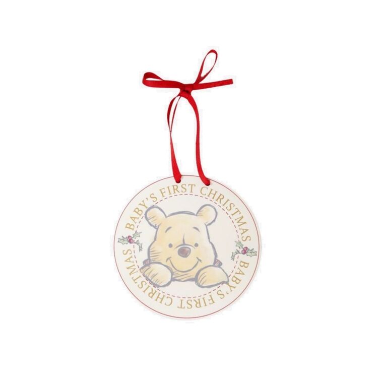 Product Disney Christmas Hanging Plaque Winnie The Pooh image