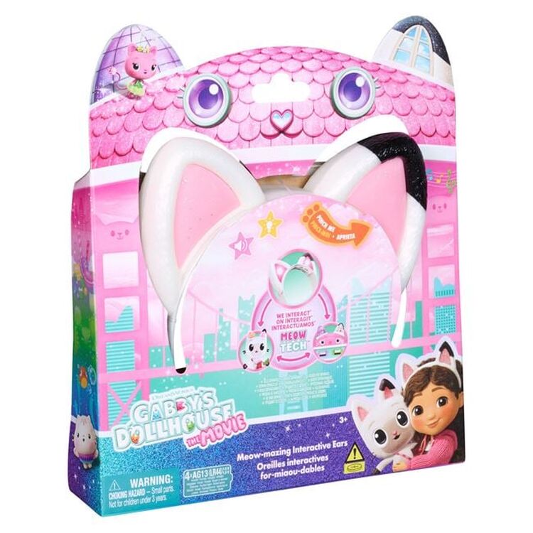 Product Στέκα Spin Master Gabby's Dollhouse: The Movie - Meow-mazing Interactive Ears (6074336)* image