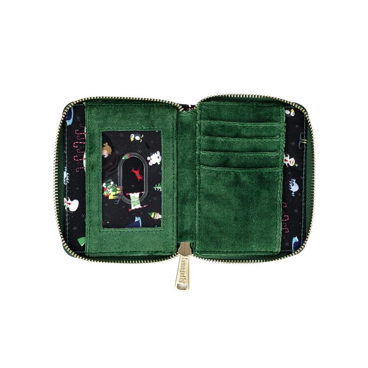 Product Loungefly Elf Candy Cane Forest Wallet image