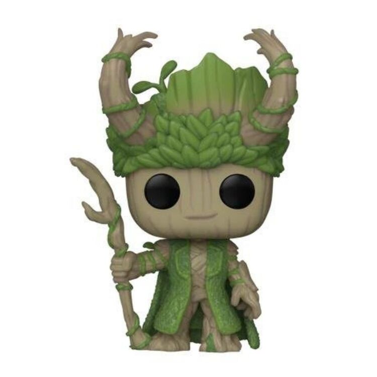 Product Funko Pop! Marvel We Are Groot Groot as Loki image