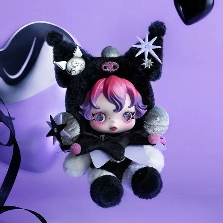 Product Φιγούρα Μπρελόκ POP MART SKULLPANDA x KUROMI Plush image