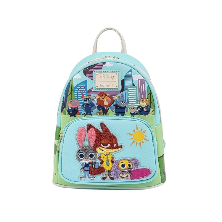 Product Τσάντα Πλάτης Loungefly Disney Zootopia Chibi Group Mini Backpack image