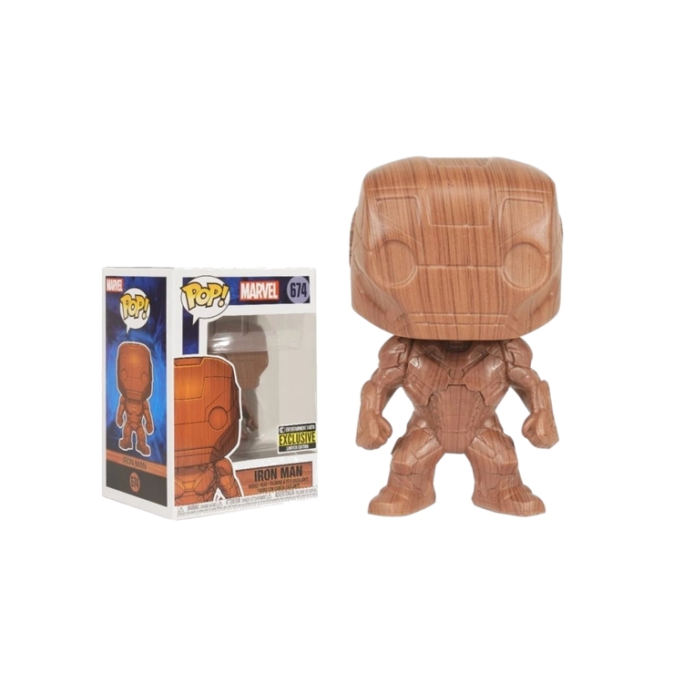 Product Funko Pop! Marvel Iron Man (Wood) (Special Edition) image