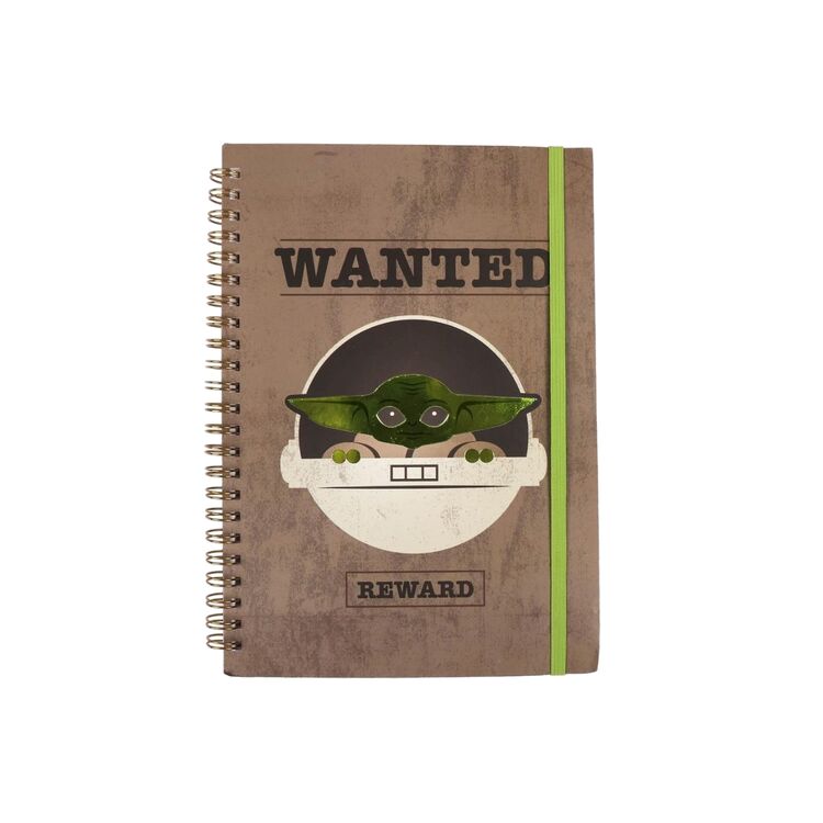 Product Star Wars Mandalorian The Child Wanted Wired Notebook image