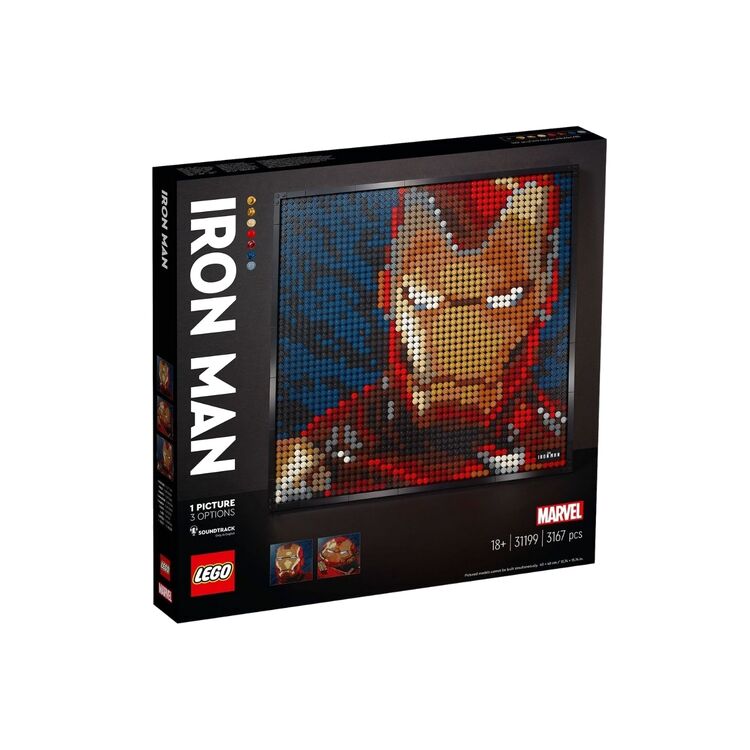 Product LEGO® Art: Marvel Studios Iron Man (31199) image