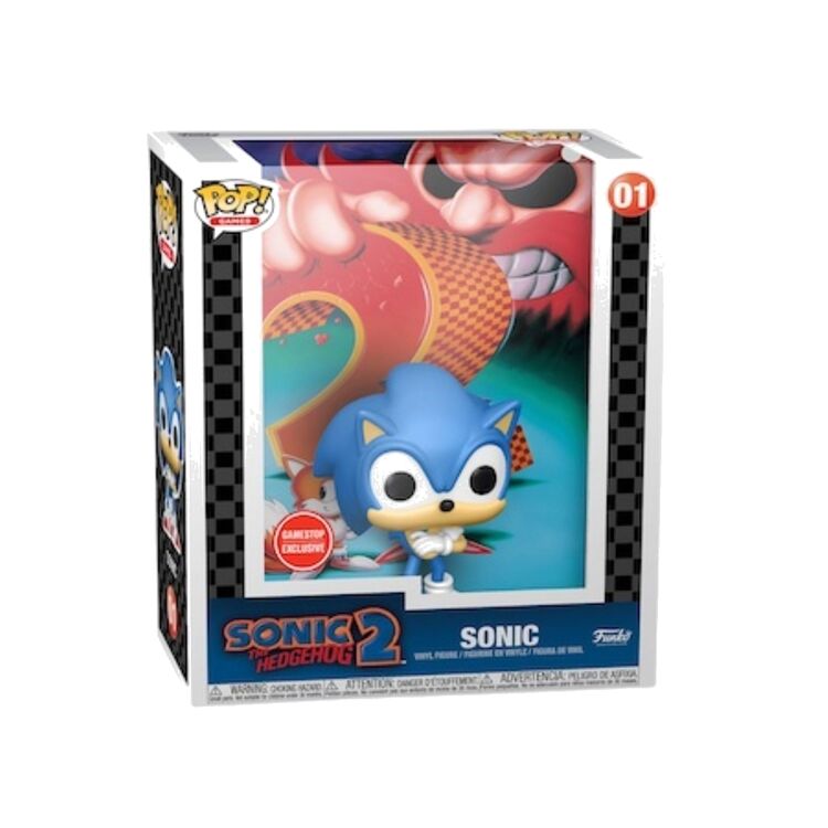 Product Funko Pop! Game Cover Sonic The Hedgehog (Special Edition) image