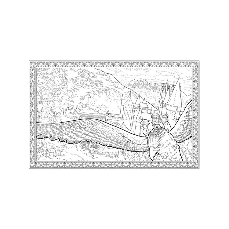 Product Harry Potter Colouring Book Celebratory Edition : The Best of Harry Potter colouring image