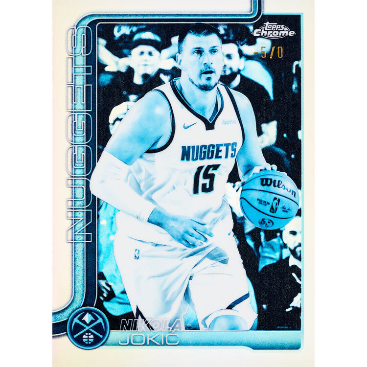 Product Topps 2025-26 Chrome Basketball Mega Box image