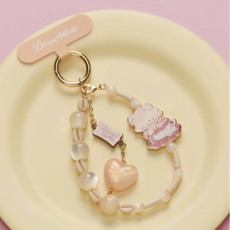 Product Μπρελόκ Pop Mart Dimoo Crush on Coffee Series Phone Charm Blind Box (1pcs) image