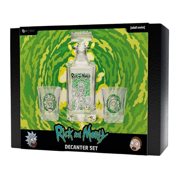 Product Σετ Μπουκάλι με Ποτήρια Rick and Morty image