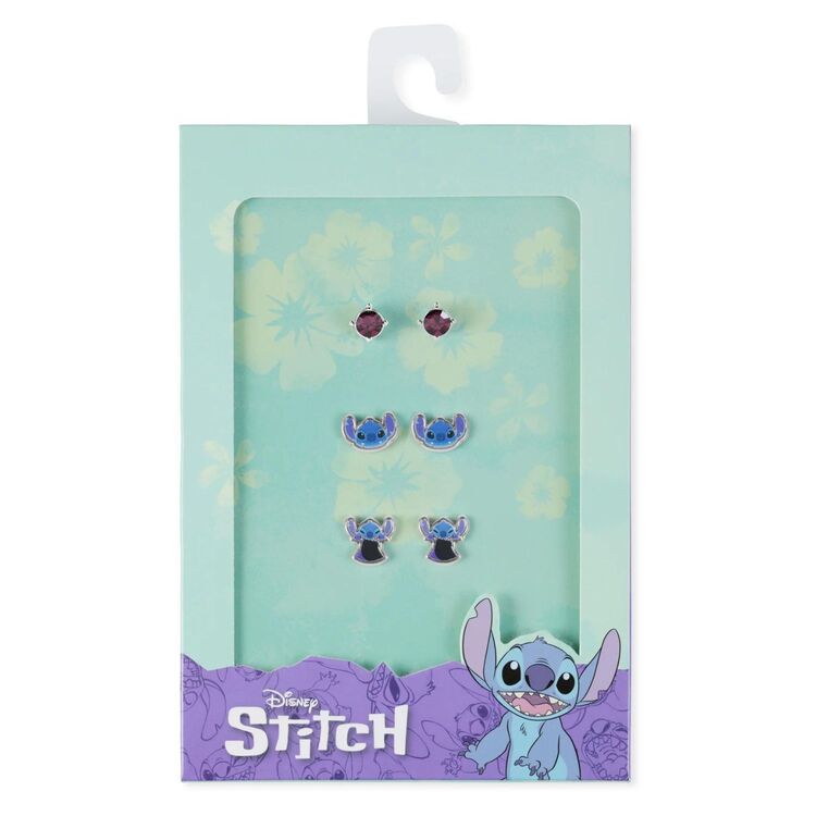 Product Σκουλαρίκια Σετ των 3 Disney Stitch image
