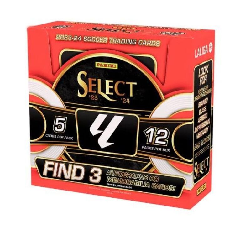 Product 2023-2024 Select La liga Soccer Hobby International Box image