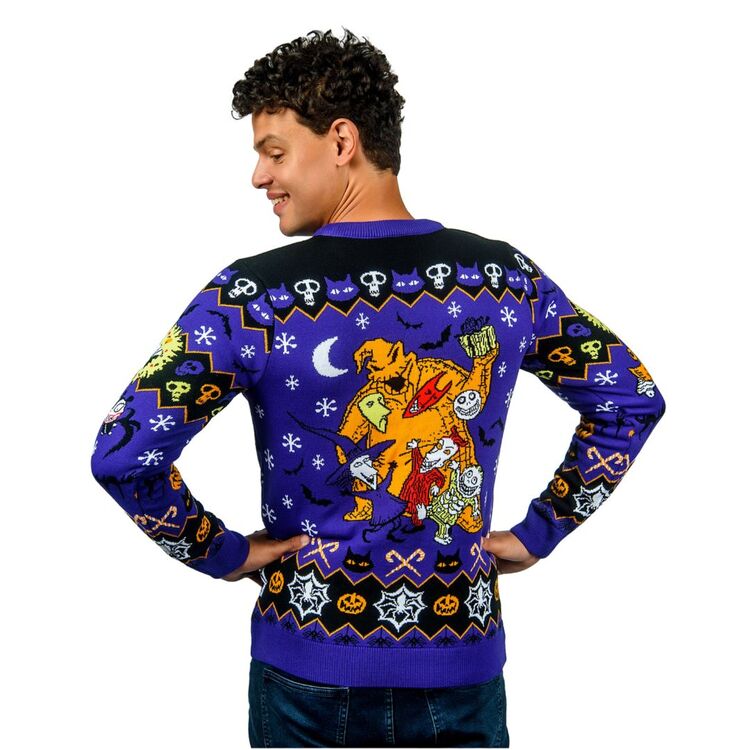 Product Nightmare Before Christmas Jack and Sally Christmas Jumper image
