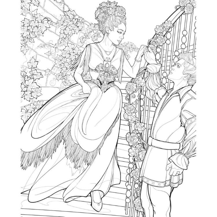 Product Βιβλίο Ζωγραφικής Magical Love: A Romantasy image