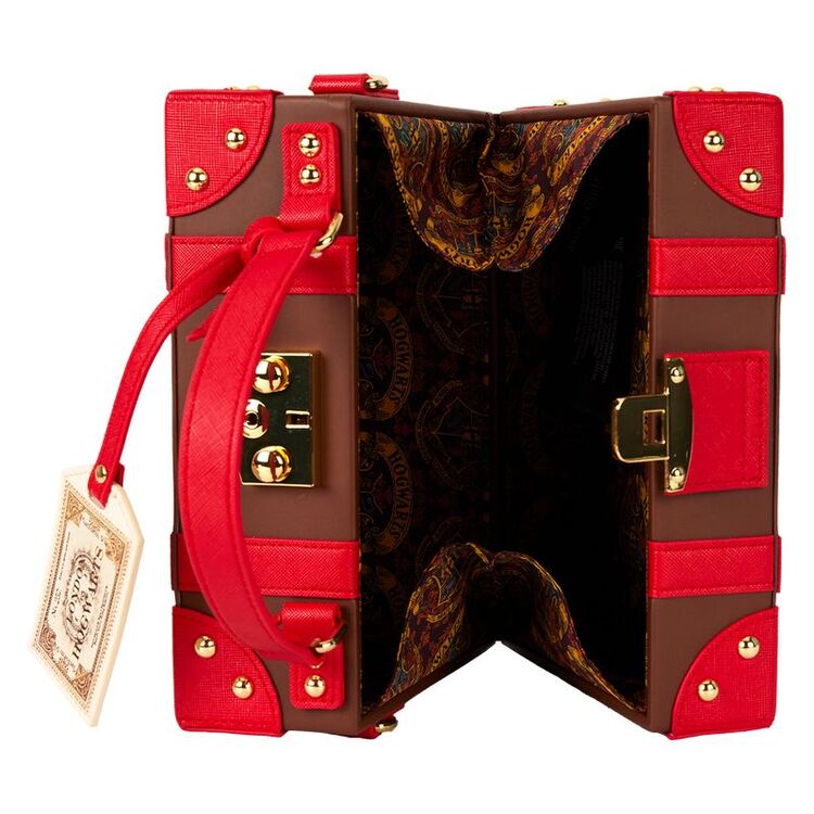 Product Loungefly Harry Potter Hogwarts Express Luggage Crossbody Bag image