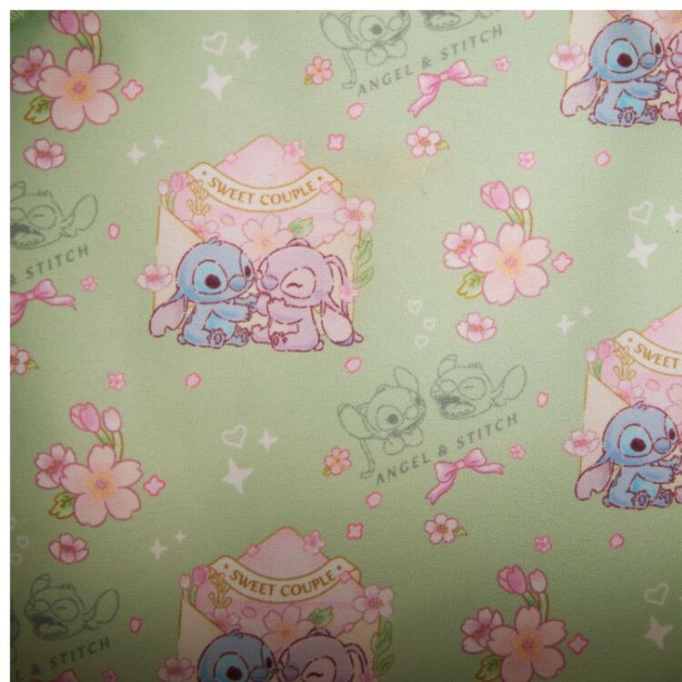 Product Τσάντα Πλάτης Loungefly Disney Stitch & Angel Cherry Blossom Heart Mini image