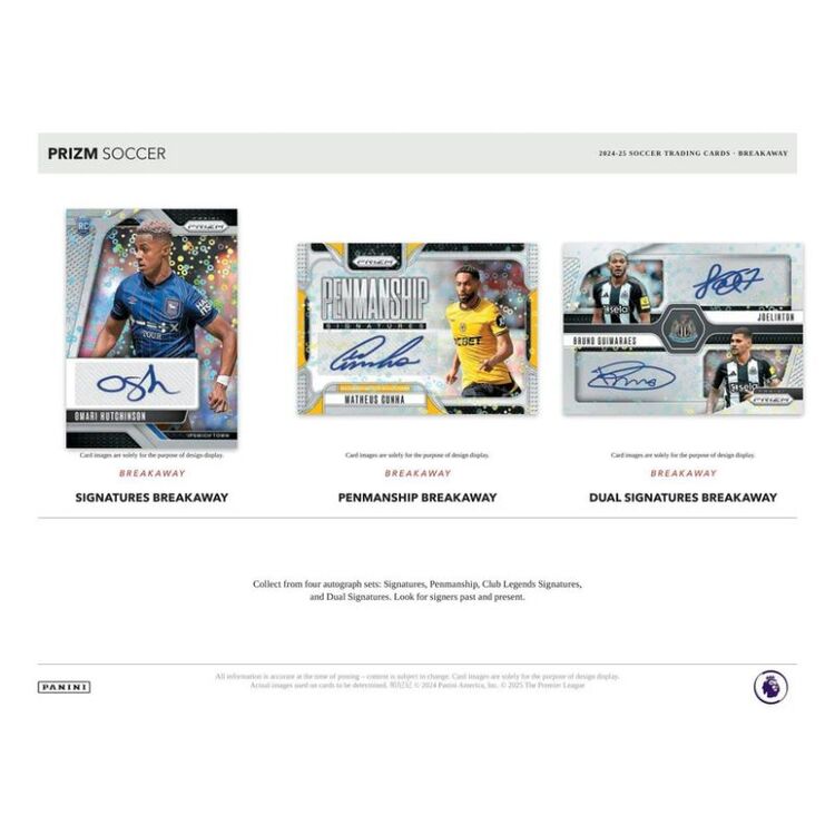 Product Panini 2024-2025 Prizm EPL Soccer Breakaway Box image