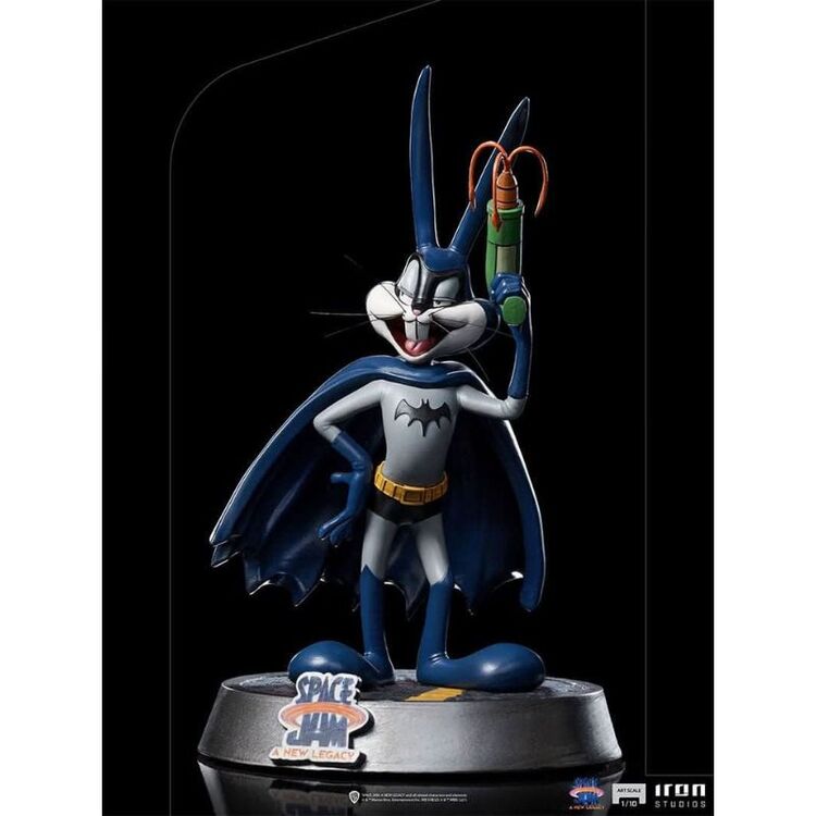 Product Iron Studios Space Jam: A New Legacy - Bugs Bunny Batman Art Scale Statue (1/10) (WBSJM56621-10) image