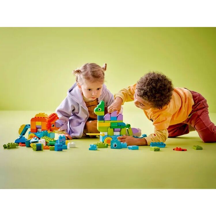 Product LEGO® DUPLO® Town: 3σε1 Δεινόσαυροι σε Τροχούς (10451) image