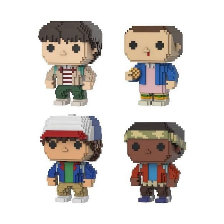 Product Φιγούρες Funko Pop! Stranger Things Eleven with Eggos, Mike, Dustin, Lucas 4-Pack Figures image