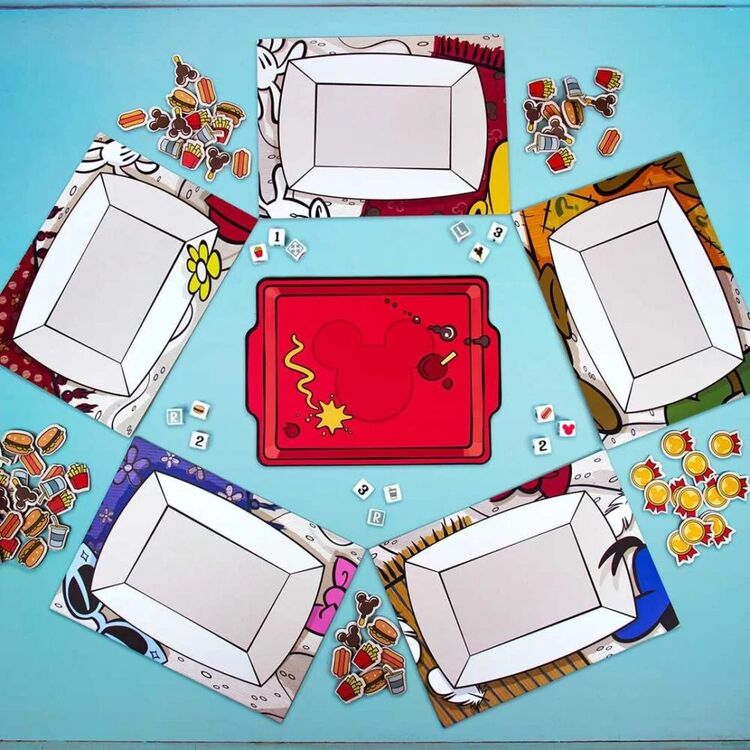 Product Disney Board Game Mickey and Friends Food Fight image