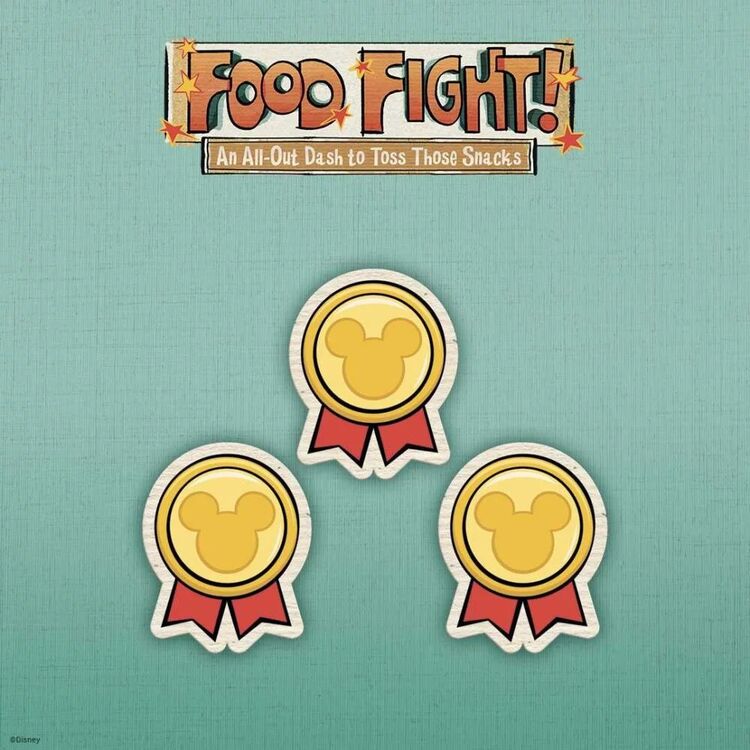 Product Disney Board Game Mickey and Friends Food Fight image