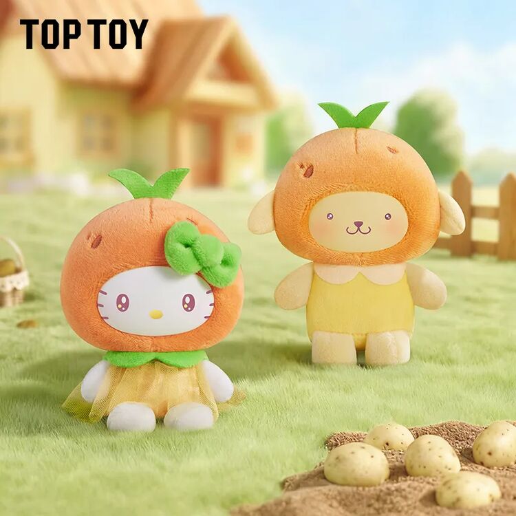 Product Μπρελόκ Sanrio Characters Fruit & Vegetable Series Mini Vinyl Pendant Blind Box (1pc) 1τμχ Τυχαία Επιλογή image