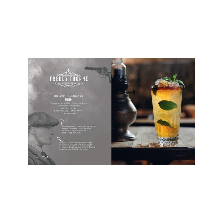 Product Peaky Blinders Cocktail Book : 40 Cocktails Selected by The Shelby Company Ltd image