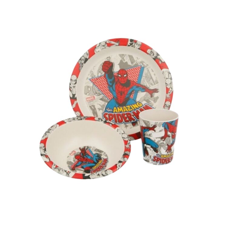 Product Marvel Spider-Man Bamboo Kitchen Set image