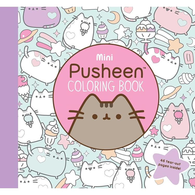 Product Mini Pusheen Coloring Book image