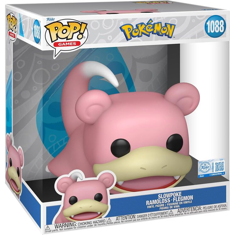 Product Φιγούρα Funko Pop! Pokemon - Slowpoke (10") (Special Edition) image