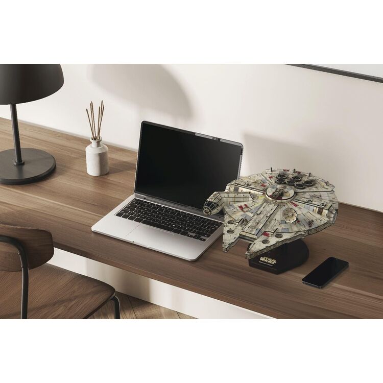 Product Παζλ Spin Master Disney: Star Wars 4D Build - Millennium Falcon 3D Cardstock Puzzle Model Kit (6069815) image