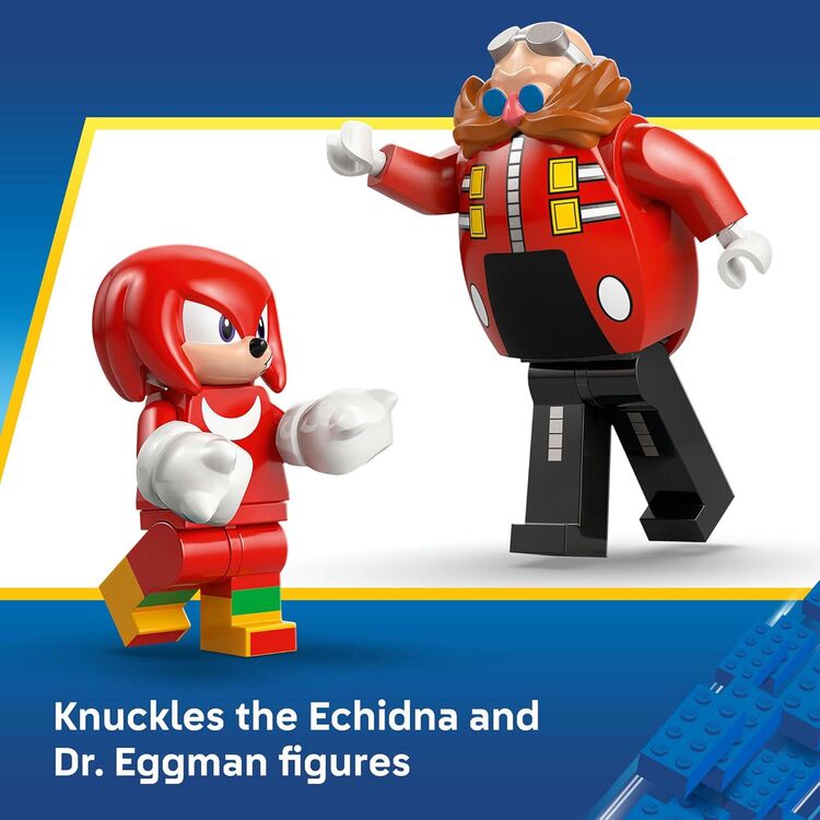 Product LEGO® Sonic the Hedgehog™: Knuckles vs. Εξωστολή Egg Crusher του Dr. Eggman (77005) image