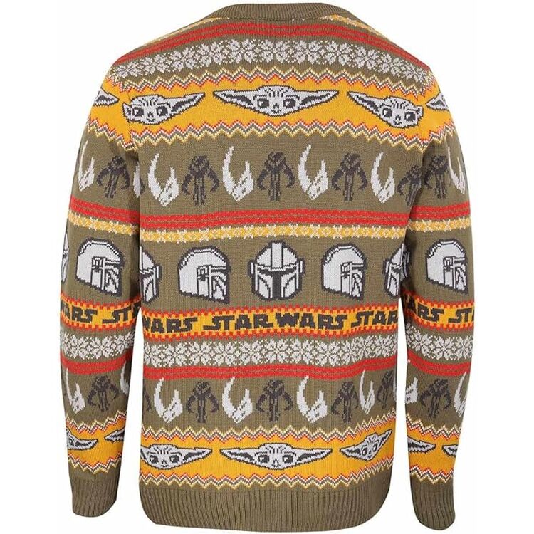Product Χριστουγεννιάτικο Πουλόβερ Star Wars The Mandalorian Green Christmas Jumper image