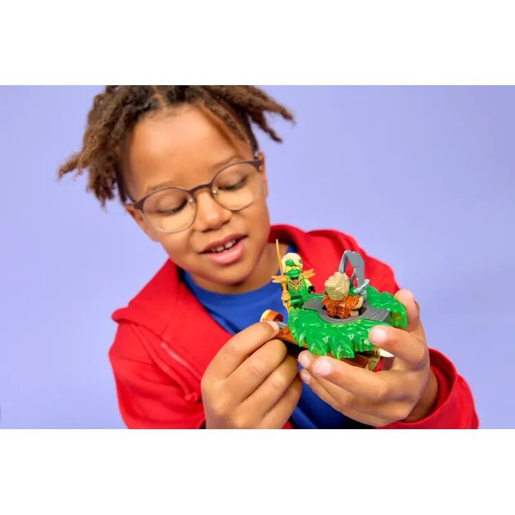 Product LEGO® NINJAGO®: Lloyd vs. Earth Monster Spinner (71850) image