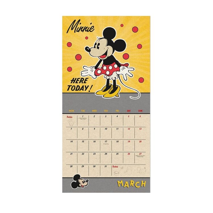 Product Ημερολόγιο Disney Mickey Mouse Square 2022 image