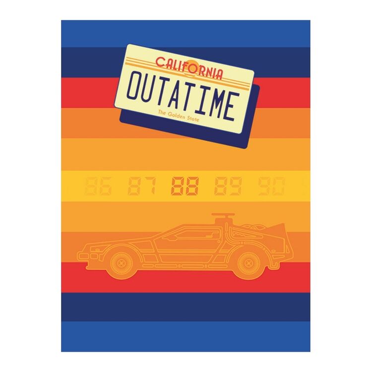 Product Back to the Future (Retro Stripes) Canvas Print image