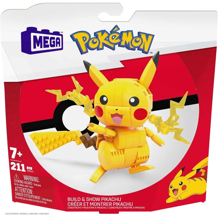 Product Pokemon Mega Construx Wonder Builders Construction Set Pikachu image