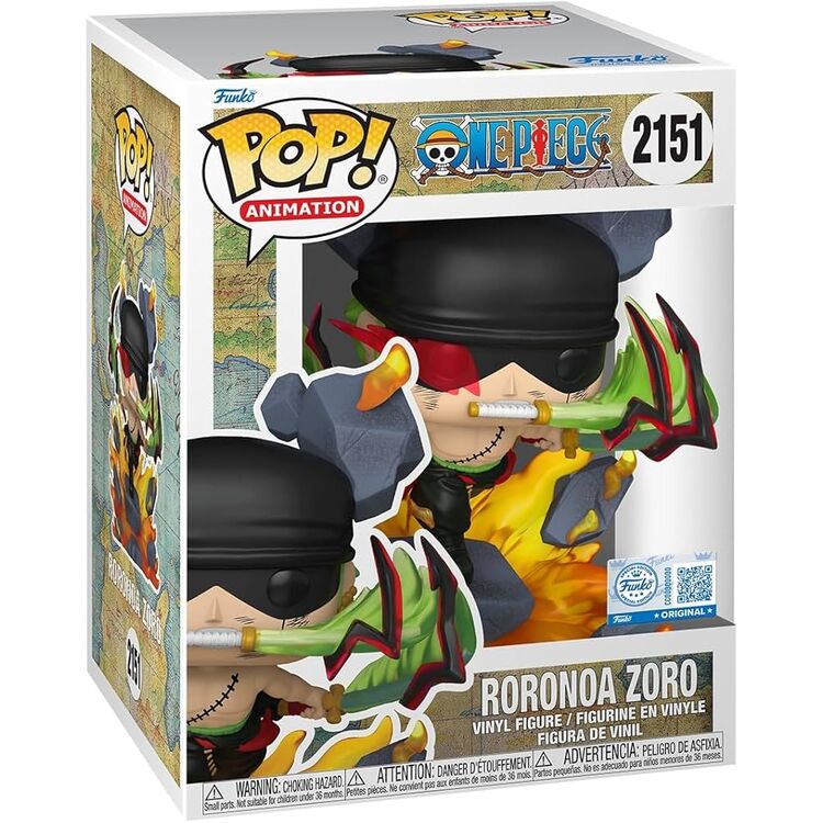 Product Φιγούρα Funko Pop! One Piece - Roronoa Zoro (King of Hell) (Special Edition) image
