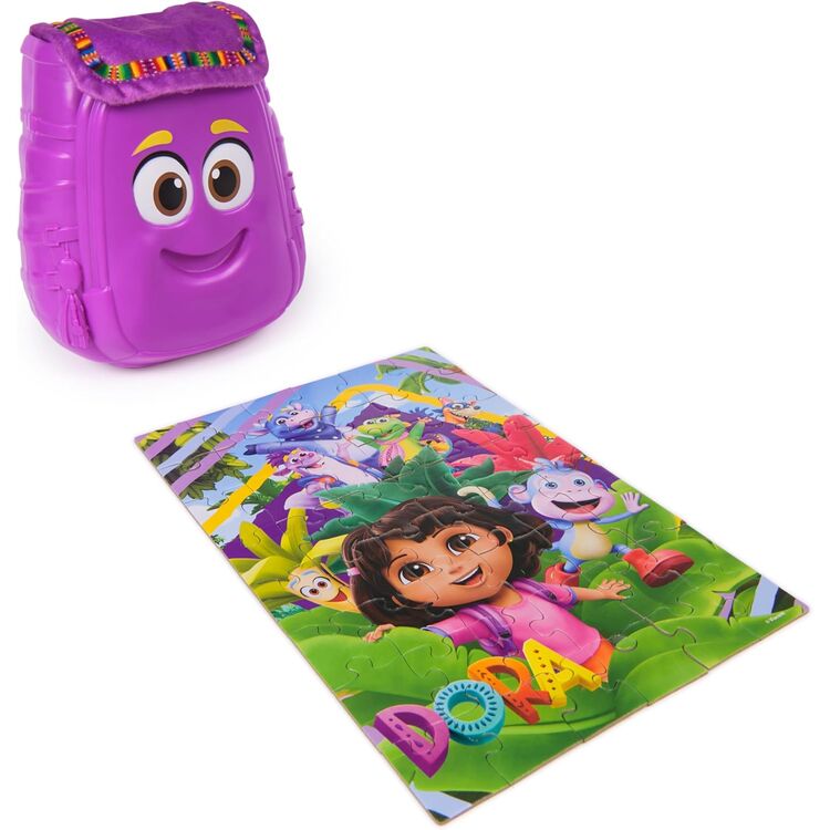 Product Spin Master Board Games: Dora - 3in1 Puzzle Backpack (6073966) image