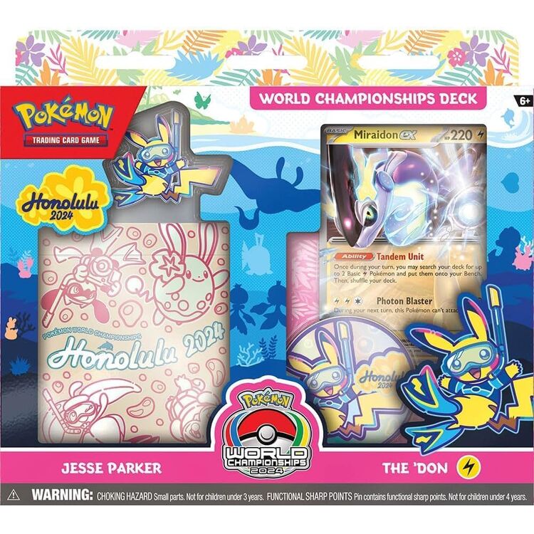 Product Pokemon TCG 2024 World Championship Deck 1pc Random Pick image